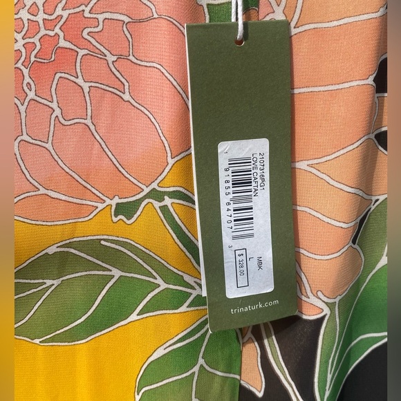 Trina Turk Love Caftan. Size large. BNWT - Picture 3 of 4